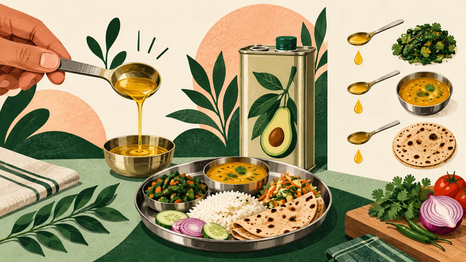 How Much Cooking Oil Should You Use? A Practical Indian Portion Guide